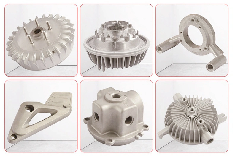 OEM Customized Aluminum Machining Auto Die Casting Parts